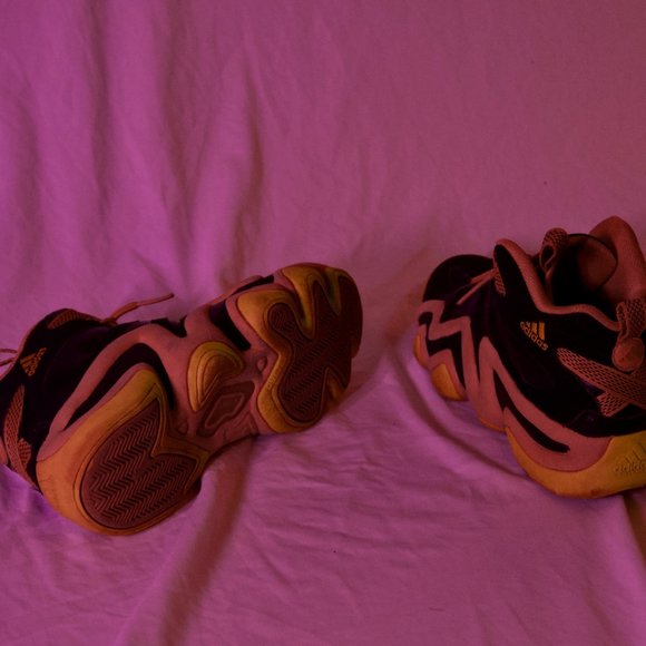 Adidas Crazy 8 J OG Neon Green/Magenta US9 G98290 - Picture 5 of 6